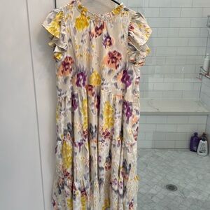 Simple, throw on pattern dress!